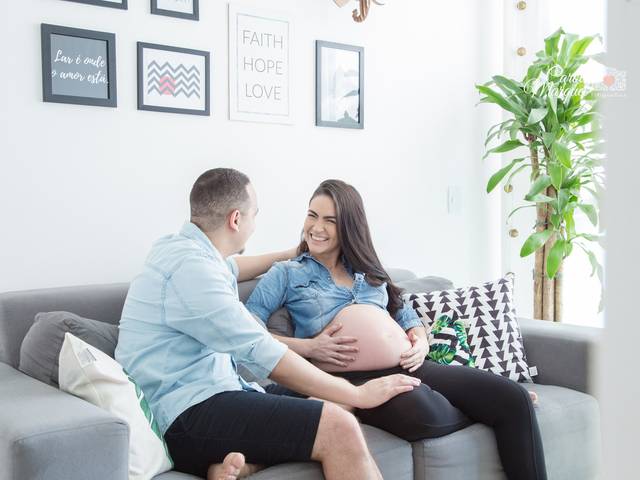 Gestante de Júlia & Diogo