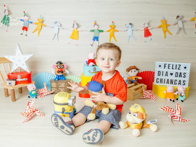 Mini Ensaios de Lucas - Dia das Crianças