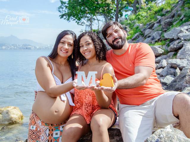 Gestante de Gestação da Marina