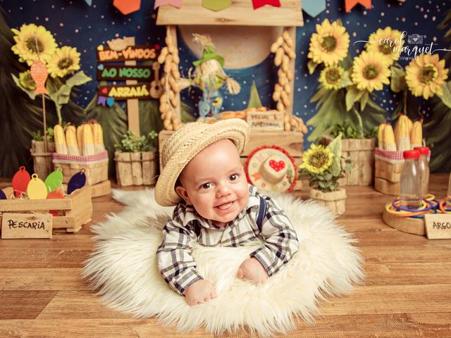 Infantil de Melissa & Vicente 4 meses