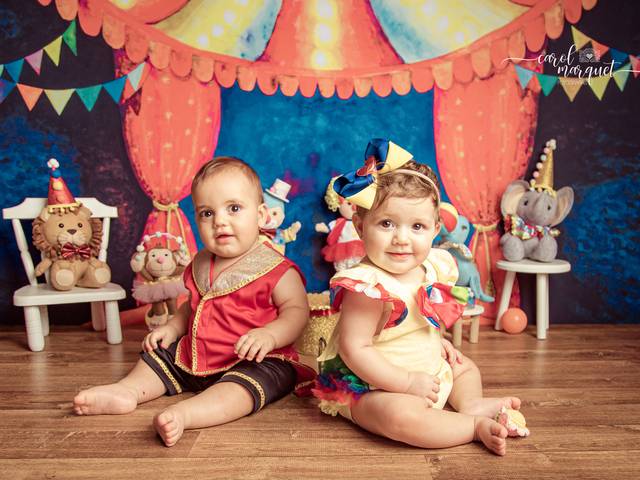 Infantil de Melissa & Vicente - 8 meses