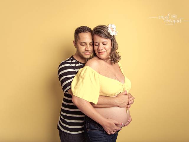 Gestante de A doce espera do Gustavo