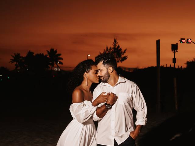 Ensaios de Ensaio externo - Larissa e Renato 