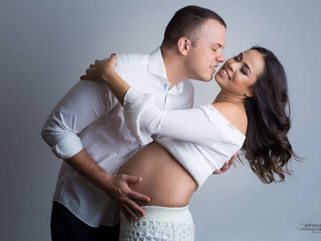 Família de Lorrany e Alexandre - A espera do Theo