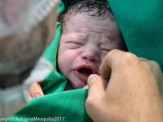 Família de Nascimento João - Michelle e Dhiego