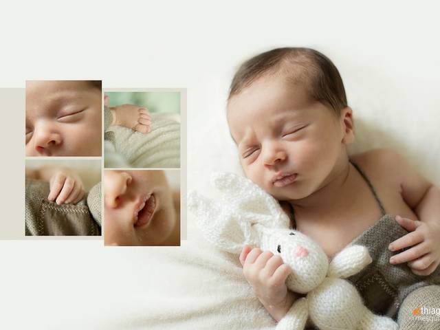 Família de Álbum de Newborn | Benício