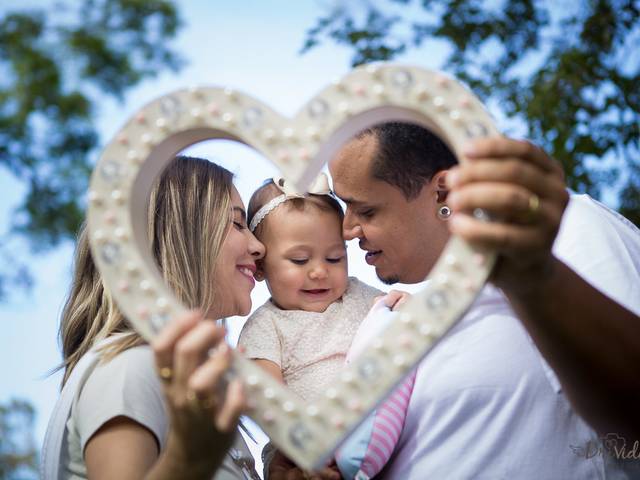 Família de Clara - Natalia e Lincoln