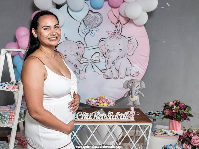 CHÁ REVELAÇÃO de A DOCE ESPERA DE CONRADO