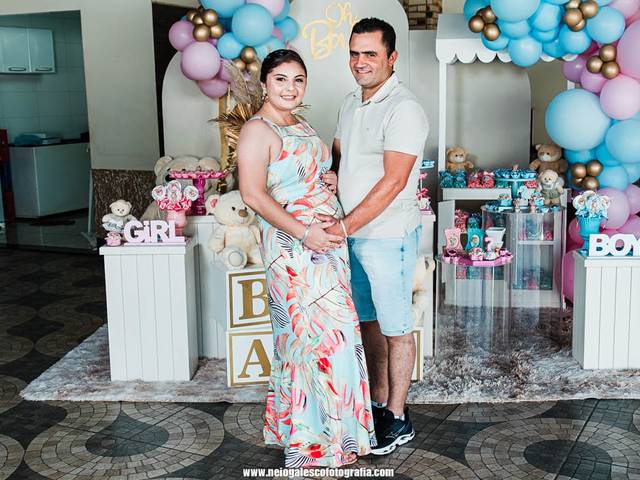 CHÁ REVELAÇÃO de A DOCE ESPERA DE JÚLIA