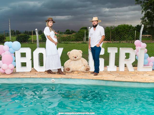 CHÁ REVELAÇÃO de A DOCE ESPERA DE ANTHONY MIGUEL