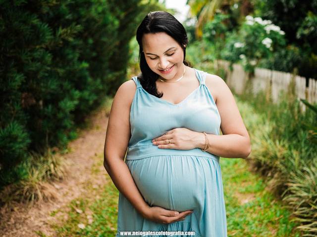 GESTANTE de A DOCE ESPERA DE CONRADO