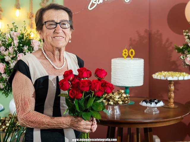 ANIVERSÁRIO de SENHORA MÔNICA SOLER 80 ANOS