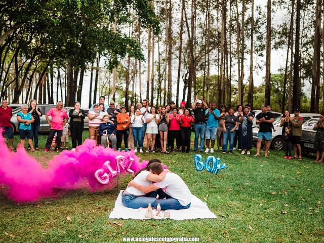 CHÁ REVELAÇÃO de A DOCE ESPERA DE DÉBORA