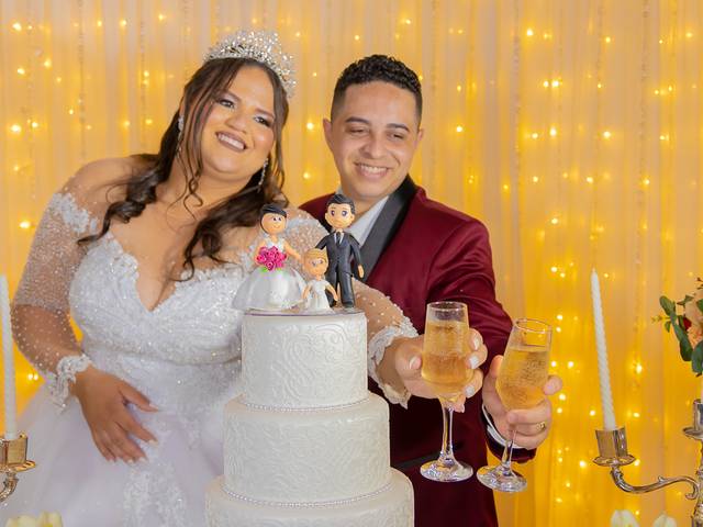 Família de Daniela e Guilherme