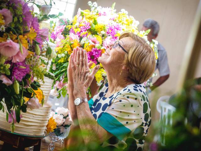 Aniversário Sénioñr de Aniversário da D. Cleta