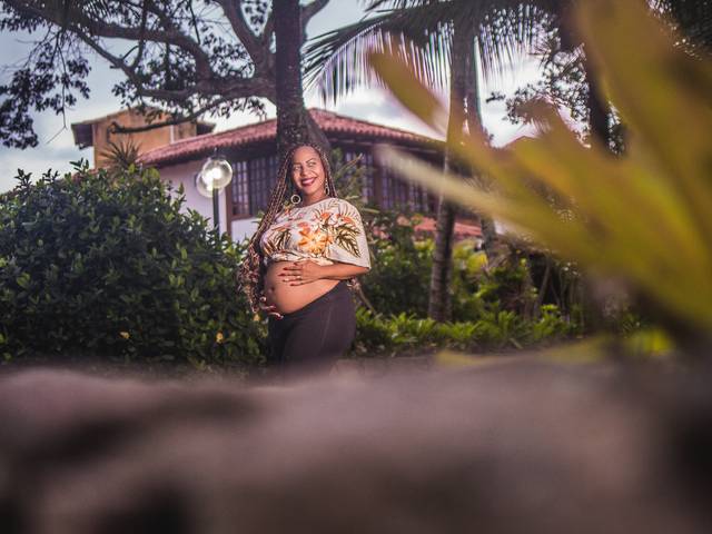 Gestante de Ensaio de Gestante da Priscila em Condomínio-Búzios