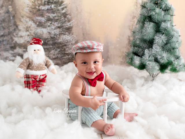 Ensaio Especial de Natal de Um Natal para Recordar do Enzo Gabriel