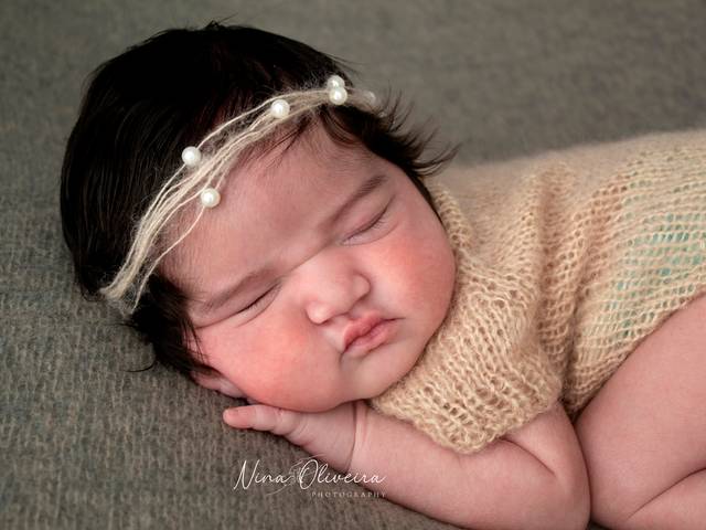 Newborn  de Ensaio Newborn da Eloah, 6 dias. 