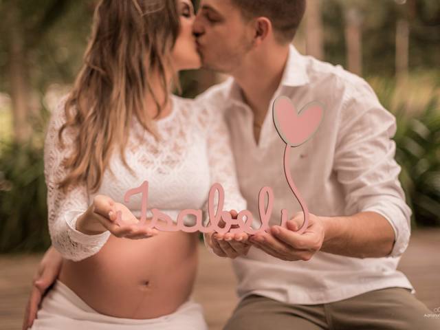 Família de Ana Claudia e Marcelo a espera de Isabeli