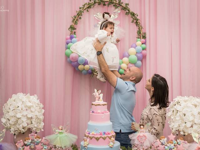 Aniversário de Cecilia - festa de 1 ano