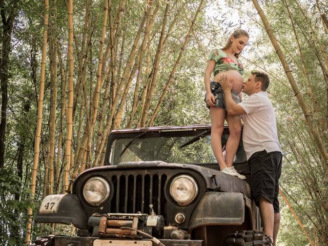 Família de Angela e Junior - Esperando Laura