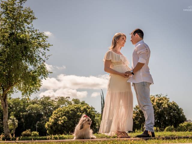 Família de Ana Paula e Guilherme a espera de Otto