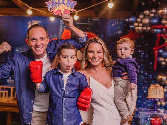 festa infantil de 5º aniversário de Frederico