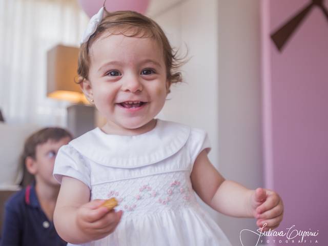 batizado de Batizado e 1º aniversário de Bibiana
