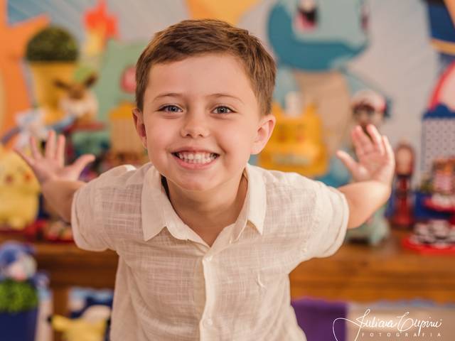 Festa infantil de 5º aniversário de Bernardo