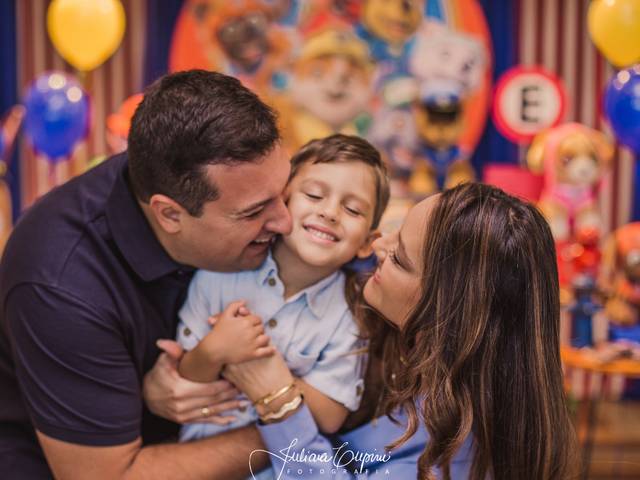 Festa infantil de 4º aniversário de Henrique