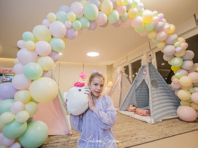 Festa do Pijama de 11º aniversário de Lara