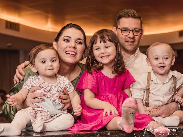 Festa infantil de 1º aniversário de Miguel e Lorena