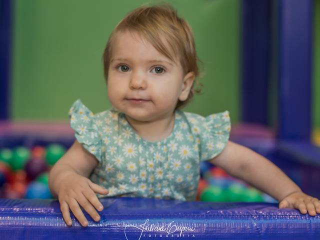 Festa infantil de 1º aniversário de Manuela