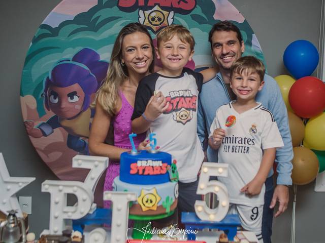 festa infantil de 5º e 7º aniversário de João e Pedro