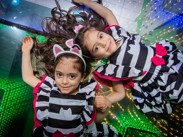 Festa infantil de 5º aniversário de Carolina e Laura