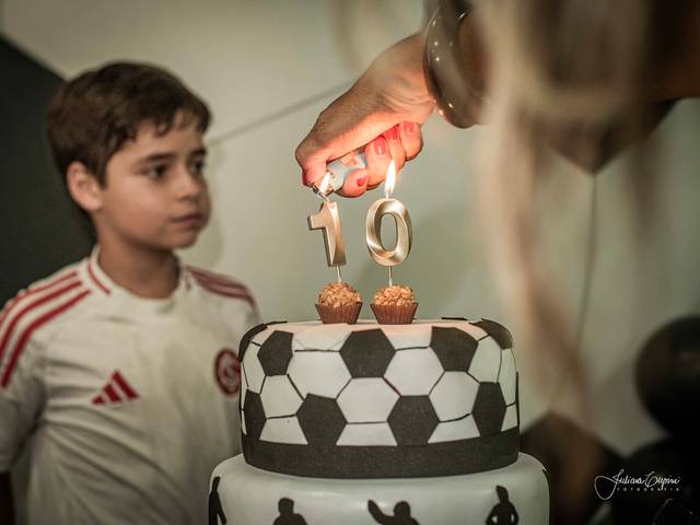 Festa infantil de 10° aniversário do Vicente