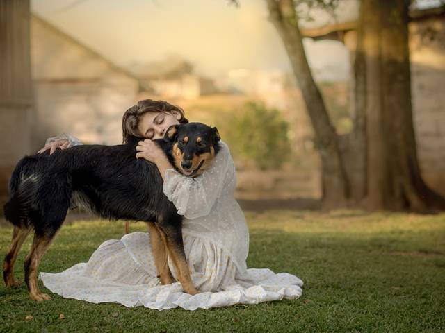 Ensaio infantil de Valentina alegria e valentia