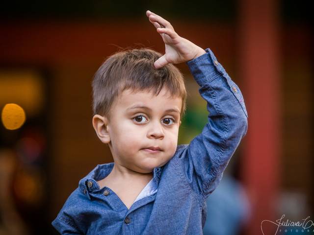 Ensaio infantil de 3º aniversário de Pedro