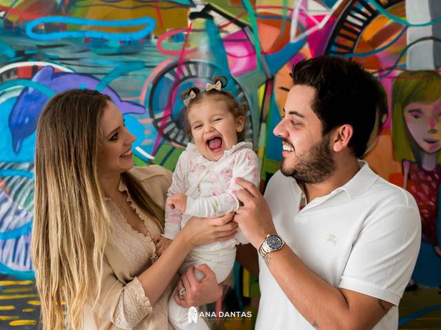 Ensaio familiar de Mariah