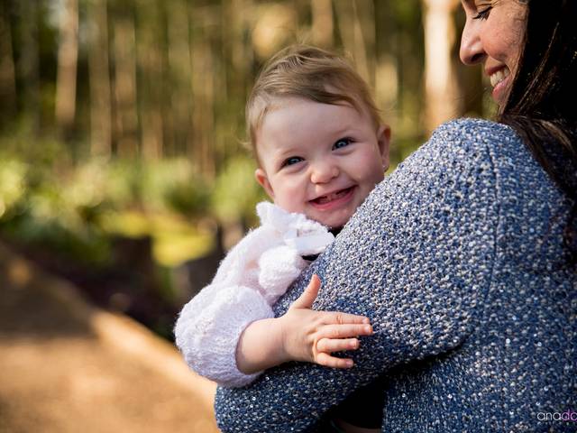 Ensaio familiar de Helena e Isabel