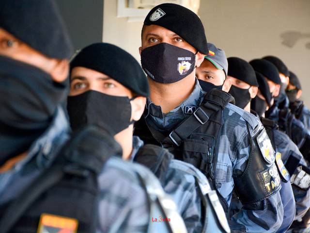 Coorporativo de Inauguração da Base da Força Tática 15º CR