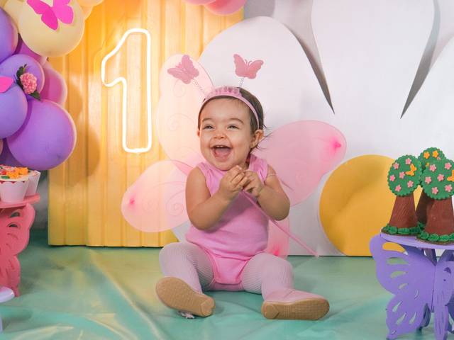 Ensaio infantil de Jardim da Eloá 