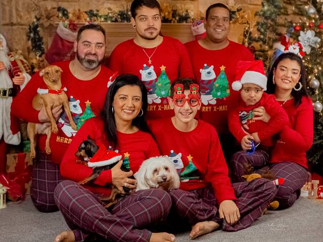 Photoshoot Christmas of Ensaio de Natal - Cássia 