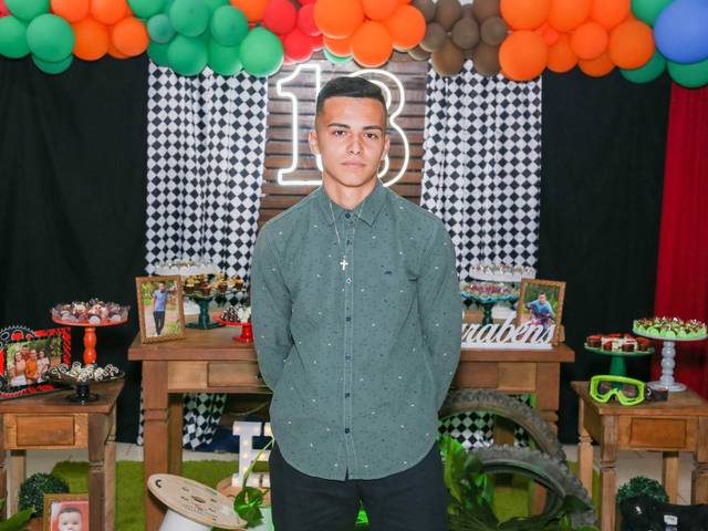 Anivesário de 18 anos Hugo