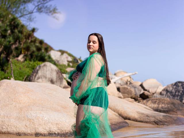 Gestante de Ensaio Andressa