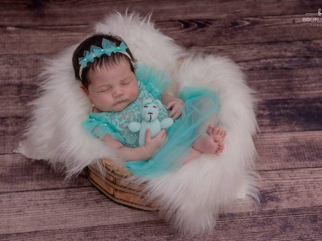 Ensaio newborn  de Eliza 20 dias