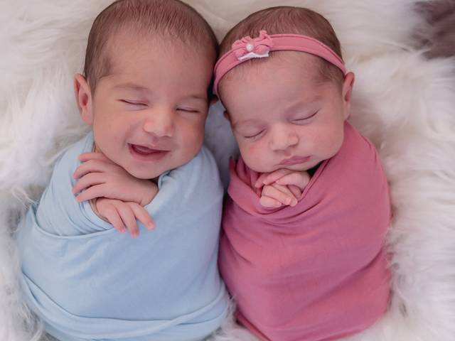 Ensaio newborn  de Alice e Mathias