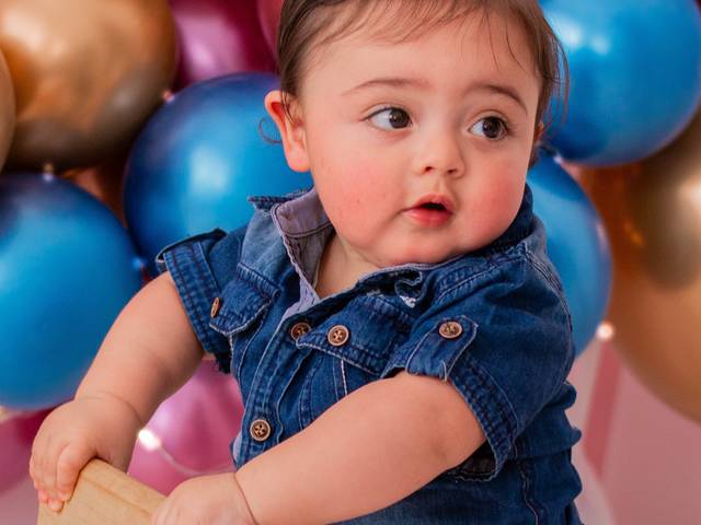 Smash the cake de Reinaldo e Biah