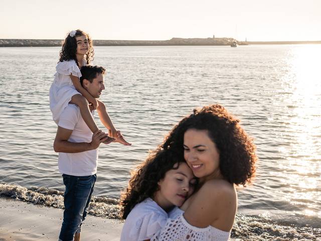 Família de Sessão de Família na Figueira da Foz