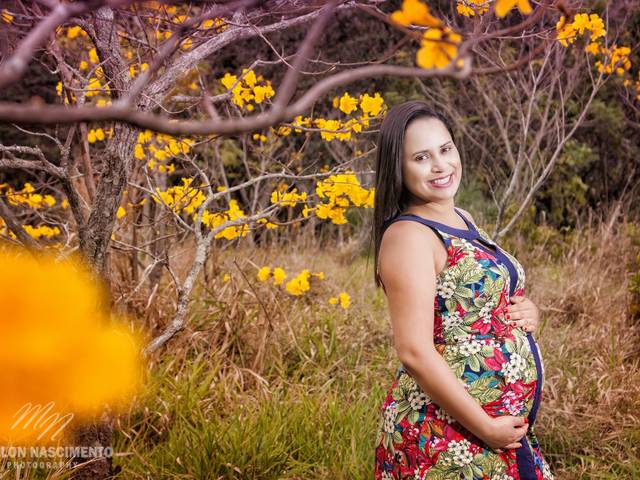 Ensaio Gestante de Fabiana Santana